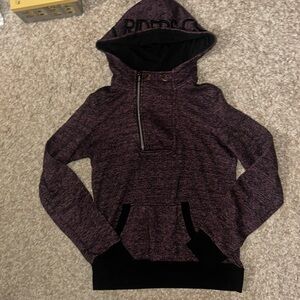 Fox Riders Half Zip Pullover Hoodie